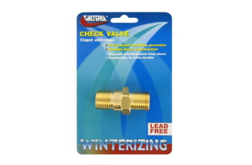 Image of Valterra Brass 1/2in.Check Valve MPT x MPT, Carded, P23415LFVP