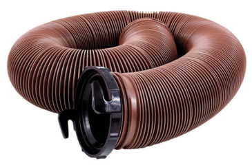 Image of Valterra Ez Flush Standard Drain Hose With T1024 Adapter, 10ft, D04-0082