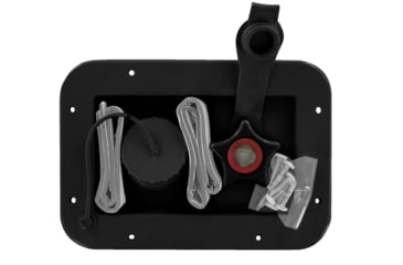 Image of Valterra Gravity/City Water Inlet, Carded, Black, A01-2001BKVP