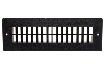 Image of Valterra Heating And A/C Floor Register - 2-1/4in x 10in, Black, A10-3366VP