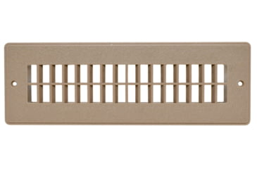 Image of Valterra Heating And A/C Floor Register - 2-1/4in x 10in, Light Brown, A10-3365VP