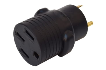 Image of Valterra Mighty Cord Adapter Plug - 30Am To 50Af, Bulk, Black, A10-3050A