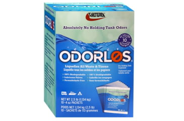 Image of Valterra Odorlos Holding Tank Treatment, 4oz., Pack of 10, V77011