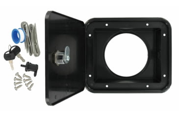 Image of Valterra Sewer Hose Hatch, Black, D04-0471BKVP