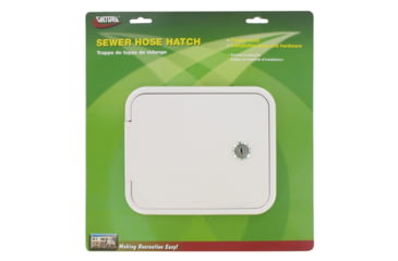 Image of Valterra Sewer Hose Hatch, White, D04-0471VP