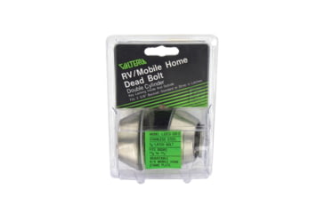 Image of Valterra Stainless Steel Double 5/8in Throw Cylinder Deadbolt Lock Deadbolt, L32CS3208