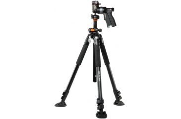 Image of Vanguard Abeo Pro 283AGH Aluminum Tripod with GH-300T, Black ABEO PRO 283AGH