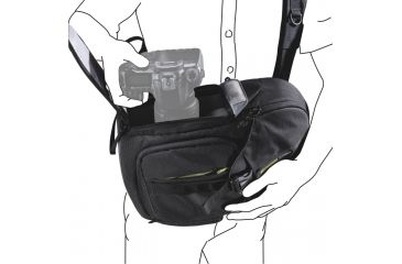 Image of Vanguard BIIN 47 Photo Camera Bag - Black