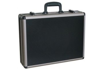 Image of Vanguard Black Aluminum Four Pistol Case WSG7703