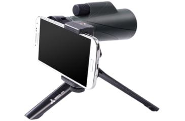 Image of Vanguard ED Glass 10x42 Monocular, PA-60 Smart Phone Adaptor, Bluetooth, Green, VEO HD2 1042M