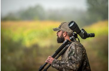 Image of Vanguard Endeavor HD 65A 15-45x65mm Spotting Scope, Angled, Black, Vanguard Endeavor HD 65A