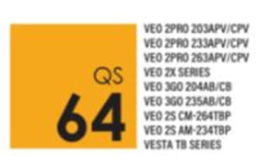 Image of Vanguard Quick Shoe For VEO3GO 204AB/CB, 235 AB/CB, Vesta FB Series, QS-64