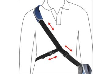 Image of Vanguard Sydney 27 Blue Messenger Camera Bag