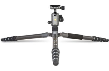 Image of Vanguard VEO 3GO 265HCB Travel Tripod, Dark Gray/Black, VEO3GO265HCB