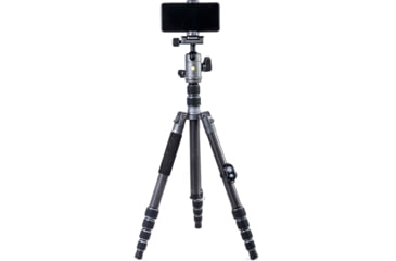 Image of Vanguard VEO 3GO 265HCB Travel Tripod, Dark Gray/Black, VEO3GO265HCB