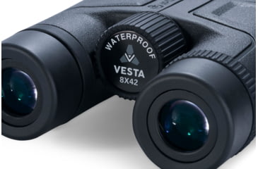 Image of Vanguard Vesta Binocular, 8x42mm, Roof System, BAK4 Prism, Black, Vesta 8420