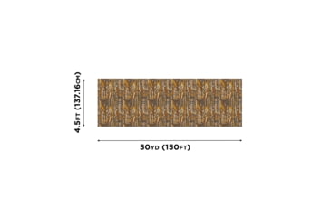 Image of Vanish Bulk Camo Burlap Roll, Glare Free Hunting Blind Material, 12-Yards L x 54inW, Natural/Allen Company Grain Belt Camo, 25338