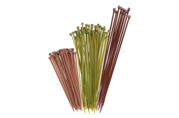 Image of Vanish Hunting Blind Nylon Cable Ties, Assorted 100-Pack, Green/Brown/Tan, 15823