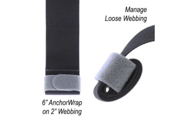 Image of Vanquest Gear 6 in Anchor Wraps, 10-Pack, Wolf Gray, 020106WG