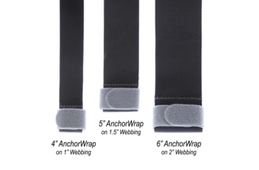 Image of Vanquest Gear 6 in Anchor Wraps, 10-Pack, Wolf Gray, 020106WG
