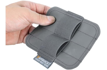 Image of Vanquest Gear Double-Magazine Holder Hook and Loop Insert, Wolf Gray, 012202