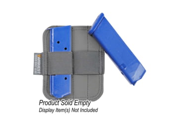 Image of Vanquest Gear Double-Magazine Holder Hook and Loop Insert, Wolf Gray, 012202