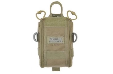 Image of Vanquest Gear FATPack 4X6 First Aid Trauma Pack, Coyote Tan, Small 081146CT