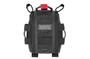 Image of Vanquest Gear FATPack Gen-2 First Aid Trauma Pack,4x6, Black, Small 081246BK