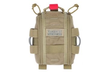 Image of Vanquest Gear FATPack Gen-2 First Aid Trauma Pack,4x6, Coyote Tan, Small 081246CT