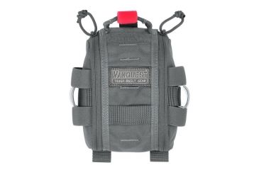 Image of Vanquest Gear FATPack Gen-2 First Aid Trauma Pack,4x6, Wolf Gray, Small 081246WG