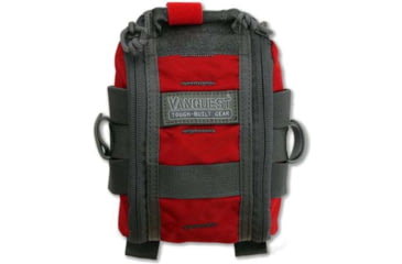 Image of Vanquest Gear Fatpack Gen-2 First Aid Trauma Pack, 4x6, Red, Small, 081246RD