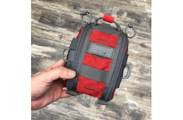 Image of Vanquest Gear Fatpack Gen-2 First Aid Trauma Pack, 4x6, Red, Small, 081246RD