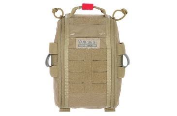Image of Vanquest Gear FATPack Gen-2 First Aid Trauma Pack,5x8, Coyote Tan, Medium 081258CT