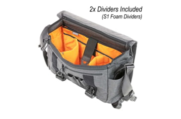 Image of Vanquest Gear Gofer-15 Messenger Bag, Shadow Gray, 15-Inch, 656115SGRY