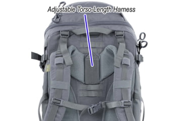 Image of Vanquest Gear Markhor 45 Backpacking Pack, Wolf Gray, Oversized, 773145WG
