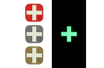 Image of Vanquest Gear Medical Cross - Glow In The Dark Patch