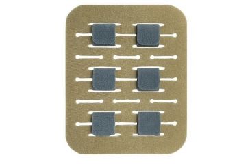 Image of Vanquest Gear MOHL-AIR MOLLE Hook &amp; Loop Adapter Panel, Coyote Tan, Small 017700