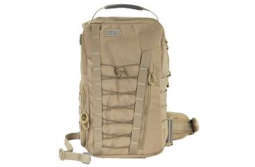 Image of Vanquest Gear PILUM VSlinger Left-Shoulder-Carry Slingpack, Coyote Tan, Large 761277CT