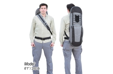 Image of Vanquest Gear RACKIT-36 Gen-2 36in Covert Rifle Case, WG /BK Trim, Large, 750236WGBK