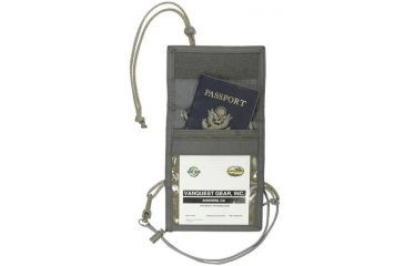 Image of Vanquest Gear TRAVERSE RFID-Blocking Passport ID Holder, Wolf Gray, Small 031120WG