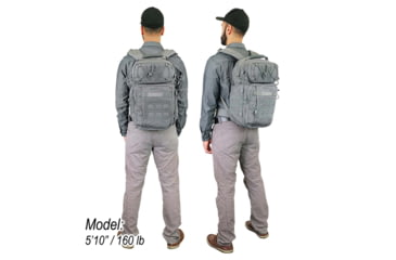 Image of Vanquest Gear Trident-21 Gen-3 Backpack, Wolf Gray, Large, 770321WG