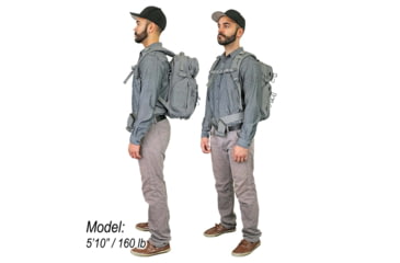 Image of Vanquest Gear Trident-21 Gen-3 Backpack, Wolf Gray, Large, 770321WG