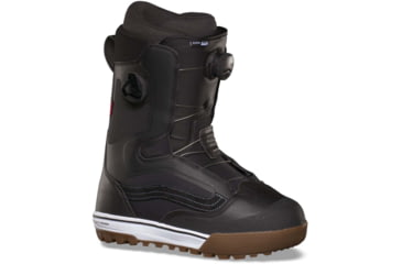 Image of Vans Aura Pro Snowboarding Boots - Mens, Black/White, 9.5 US, VN0A54G1-Y28-9.5