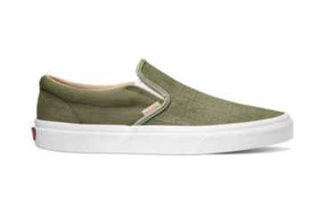 Image of Vans Classic Slip-On Casual Boot, Textured Suede Laurel Oak/Grape Leaf Llt, 10.5 US, VN0A38F7VML-10.5 US/12 US