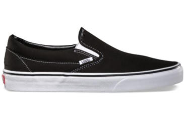 Image of Vans Classic Slip-On Shoes, 5 US M/6.5 US W, Black, VN000EYEBLK-5 US/6.5 US