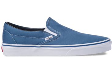 Image of Vans Classic Slip-On Shoes, 5 US M/6.5 US W, Navy, VN000EYENVY-5 US/6.5 US