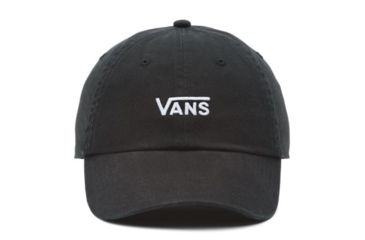 Image of Vans Court Side Hat - Womens, Black/White, One Size, VN0A31T6Y28-One Size