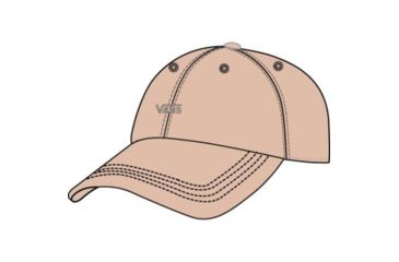 Image of Vans Court Side Hats - Womens, Spanish Villa, One Size, VN0A31T6OEN-OS-OS