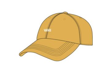Image of Vans Court Side Hats - Womens, Yolk Yellow/White, One Size, VN0A31T6SD5-One Size