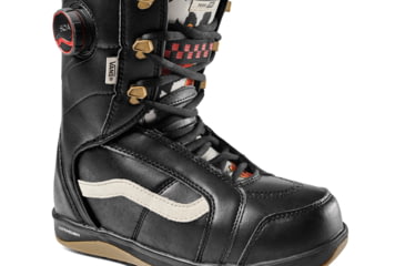 Image of Vans Ferra Pro Snowboard Boots - Womens, Black/Marshmallow, 8 US, VN0A3TFRT16-8